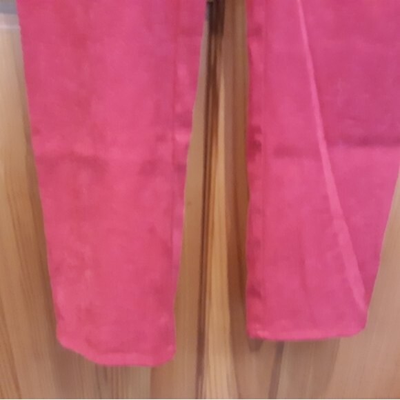 Cache Red Snakeskin Pants Ultra High Rise 8 - Picture 5 of 12